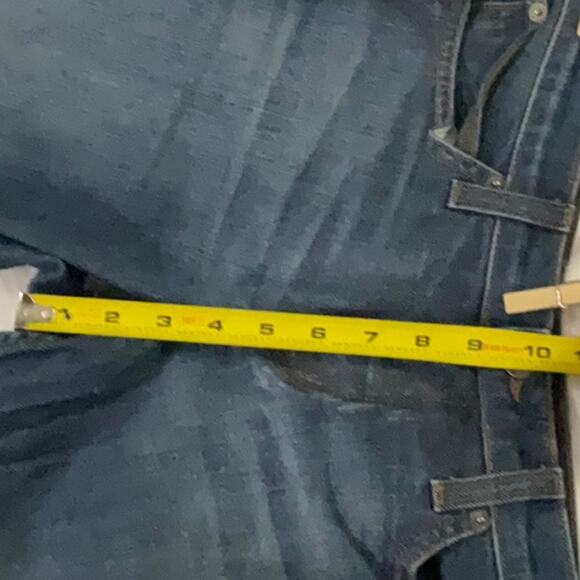 Juicy Couture Estilo 5 Pocket Blue Jean 31 Y2K Classic Preppy Bohemian Western - Picture 7 of 14